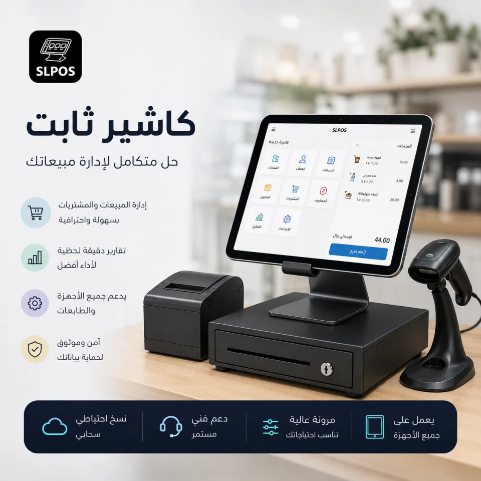 كاشير  ايباد  Android - ios